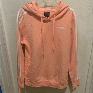 Pink Adidas hoodie